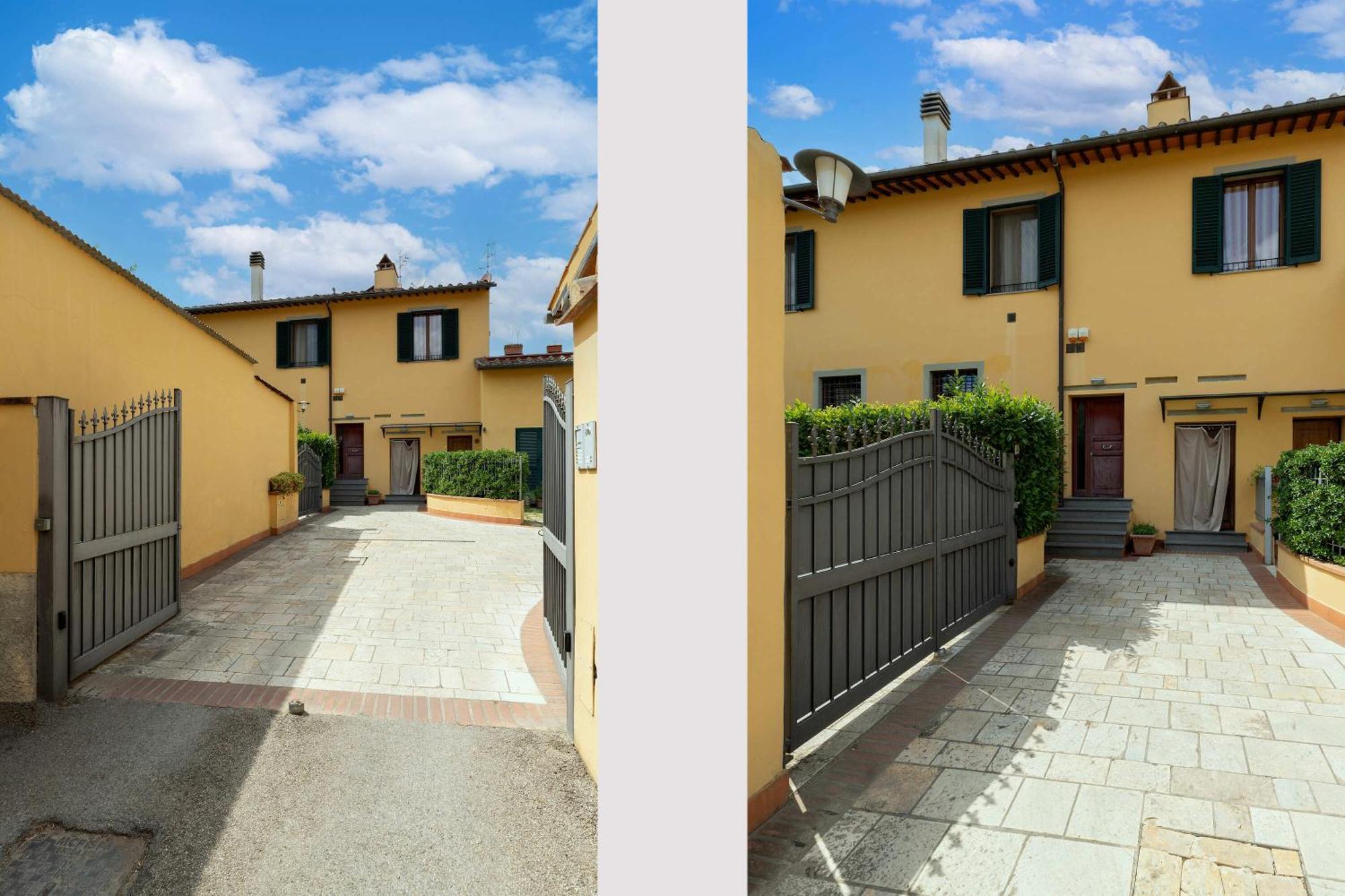 Colonica San Cresci Alle Porte Di Firenze 6 Pax Free Parking Кампи Бизенцио Екстериор снимка